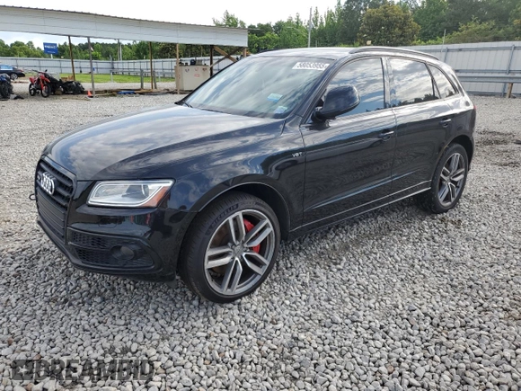 2016 Audi SQ5 Premium Plus z VIN WA1CCAFP2GA055594, wystawiony jako Copart lot #58053955 z przebiegiem 139 175 mil mil oraz Czysty tytuł • Clean title. Historia ofert i sprzedaży dostępna na DreamBid. Obrazek 1.