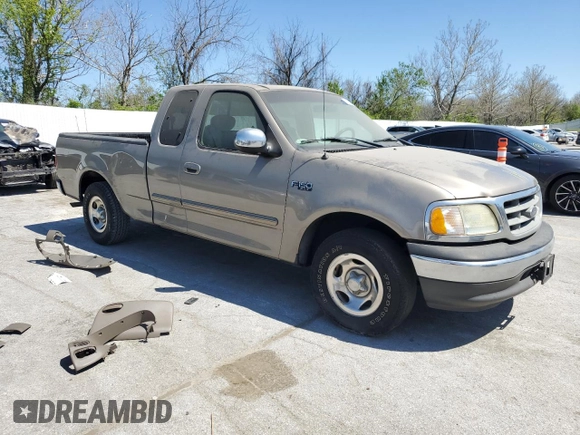2002 Ford F-150 XL with VIN 1FTRX17292NB68323, listed as a Copart auction lot 53241195 with 0 mi miles and Clean Title. Bid and sale history available at carsss.com. Image 4.
