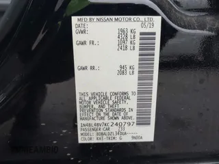 2019 Nissan Altima S with VIN 1N4BL4BV7KC240797, listed as a IAAI auction lot 41759210 with 89,840 mi miles and . Bid and sale history available at DreamBid. Image 9.