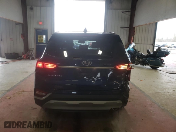 2020 Hyundai Santa Fe SEL with VIN 5NMS3CAD3LH188567, listed as a Copart auction lot 68756892 with 25,928 mi miles. Bid and sale history available at carsss.com. Image 6.