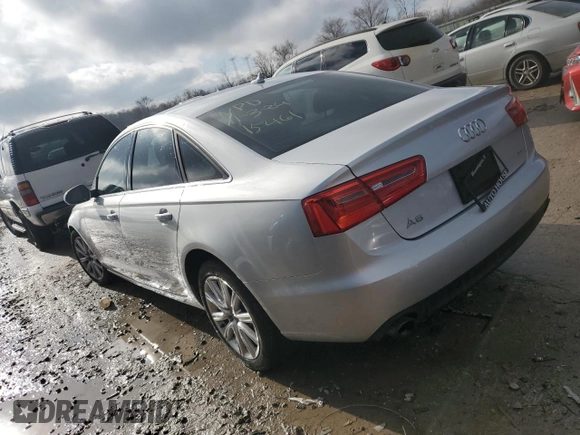 2015 Audi A6 2.0T Premium with VIN WAUFFAFC9FN015461, listed as a Copart auction lot 84965344 with 100,317 mi miles and Salvage Title. Bid and sale history available at carsss.com. Image 2.