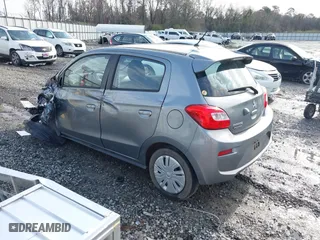 2020 Mitsubishi Mirage ES with VIN ML32A3HJ9LH002486, listed as a IAAI auction lot 41726837 with 48,154 mi miles. Bid and sale history available at carsss.com. Image 3.