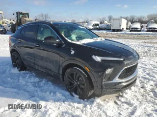 2024 Buick Encore GX Sport Touring with VIN KL4AMDSL4RB007021, listed as a Copart auction lot 87634275 with 14,240 mi miles and Salvage Title. Bid and sale history available at DreamBid. Image 4.