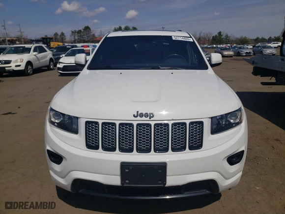 2015 Jeep Grand Cherokee Altitude with VIN 1C4RJFAG0FC725933, listed as a Copart auction lot 52714805 with 119,550 mi miles and Salvage Title. Bid and sale history available at carsss.com. Image 5.