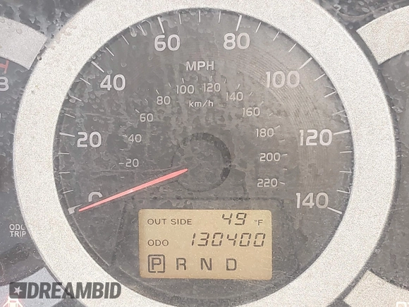 2008 Toyota RAV4 with VIN JTMBD33V686058256, listed as a IAAI auction lot 41867392 with 130,400 mi miles. Bid and sale history available at carsss.com. Image 7.