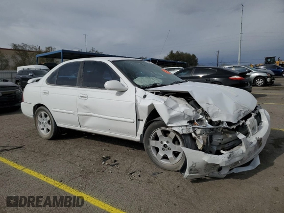 2006 Nissan Sentra S with VIN 3N1CB51D06L504780, listed as a Copart auction lot 51544815 with 156,032 mi miles and Salvage Title. Bid and sale history available at DreamBid. Image 4.