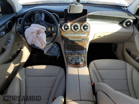 2018 Mercedes-Benz GLC 300 with VIN WDC0G4JBXJV023058, listed as a Copart auction lot 46691895 with Not provided miles and Salvage title. Bid and sale history available at DreamBid. Image 8.