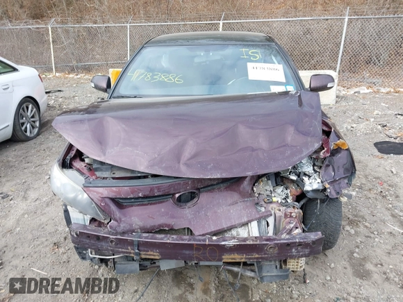 2012 Scion tC with VIN JTKJF5C74C3042384, listed as a IAAI auction lot 41783886 with 259,618 mi miles. Bid and sale history available at carsss.com. Image 12.