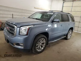 2015 GMC Yukon SLT z VIN 1GKS2BKC0FR630731, wystawiony jako Copart lot #55359445 z przebiegiem Nie podano mil oraz Szkoda całkowita • Salvage title. Historia ofert i sprzedaży dostępna na DreamBid. Obrazek 1.
