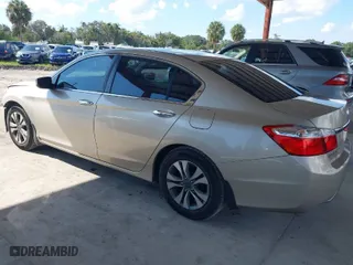 2014 Honda Accord Sedan LX with VIN 1HGCR2F32EA265540, listed as a IAAI auction lot 40387820 with 118,452 mi miles. Bid and sale history available at carsss.com. Image 3.