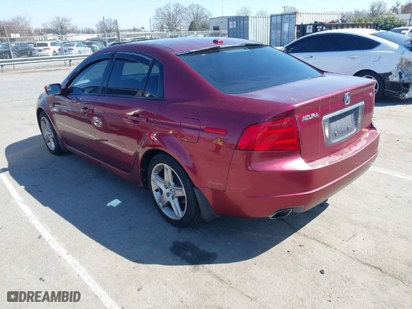 2005 Acura TL with VIN 19UUA662X5A079013, listed as a IAAI auction lot 41792681 with 185,381 mi miles. Bid and sale history available at carsss.com. Image 3.
