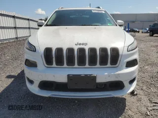 2017 Jeep Cherokee Overland with VIN 1C4PJLJS1HW640840, listed as a Copart auction lot 61449965 with 53,277 mi miles and Salvage title. Bid and sale history available at DreamBid. Image 5.