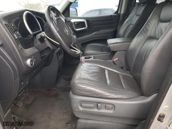 2008 Honda Ridgeline RTL with VIN 2HJYK16538H514143, listed as a Copart auction lot 43135715 with 202,865 mi miles and Salvage Title. Bid and sale history available at carsss.com. Image 7.