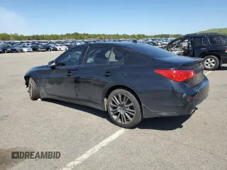 2017 Infiniti Q50 Red Sport 400 z VIN JN1FV7AR1HM870851, wystawiony jako Copart lot #56178215 z przebiegiem 106 468 mil mil oraz Nie do naprawy • Non repairable. Historia ofert i sprzedaży dostępna na DreamBid. Obrazek 2.