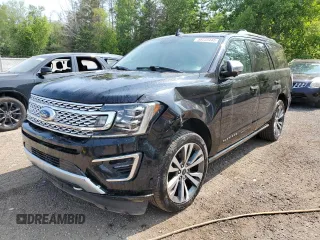 2019 Ford Expedition Platinum with VIN 1FMJU1MT3KEA77689, listed as a Copart auction lot 58235445 with 108,460 mi miles and Clean title. Bid and sale history available at DreamBid. Image 1.
