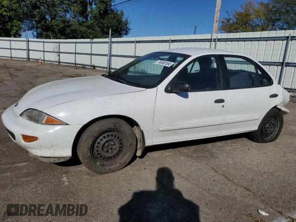 1998 Chevrolet Cavalier LS with VIN 1G1JF5244W7149858, listed as a Copart auction lot 74936184 with 105,074 mi miles and Salvage Title. Bid and sale history available at carsss.com. Image 1.