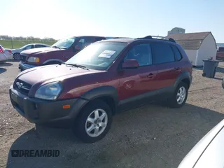 2005 Hyundai Tucson GLS with VIN KM8JN12D85U087248, listed as a IAAI auction lot 42034749 with 209,199 mi miles. Bid and sale history available at carsss.com. Image 2.