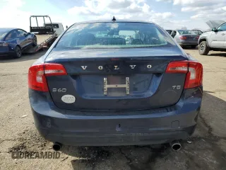 2013 Volvo S60 T5 Premier with VIN YV1612FS5D1218067, listed as a Copart auction lot 46903005 with 61,668 mi miles and Salvage title. Bid and sale history available at DreamBid. Image 6.