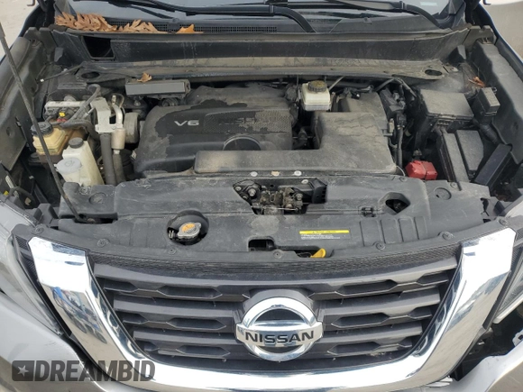 2020 Nissan Pathfinder S with VIN 5N1DR2AM5LC640529, listed as a Copart auction lot 45273575 with 114,219 mi miles and Salvage title. Bid and sale history available at DreamBid. Image 13.