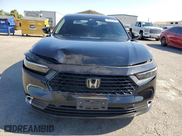 2023 Honda Accord Touring with VIN 1HGCY2F88PA065537, listed as a Copart auction lot 59341845 with 34,595 mi miles and Salvage title. Bid and sale history available at DreamBid. Image 5.