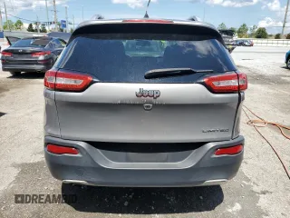 2017 Jeep Cherokee Limited with VIN 1C4PJLDB5HW597759, listed as a Copart auction lot 61953425 with 126,432 mi miles and Salvage title. Bid and sale history available at DreamBid. Image 6.