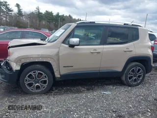 2016 Jeep Renegade Limited with VIN ZACCJBDT1GPC67646, listed as a IAAI auction lot 41875416 with 146,233 mi miles and . Bid and sale history available at DreamBid. Image 14.
