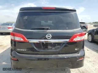 2014 Nissan Quest S with VIN JN8AE2KP9E9103310, listed as a Copart auction lot 53928695 with 138,287 mi miles and Clean Title. Bid and sale history available at carsss.com. Image 6.
