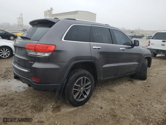 2017 Jeep Grand Cherokee Limited with VIN 1C4RJFBG9HC676572, listed as a Copart auction lot 42972185 with 146,604 mi miles and Salvage Title. Bid and sale history available at carsss.com. Image 3.