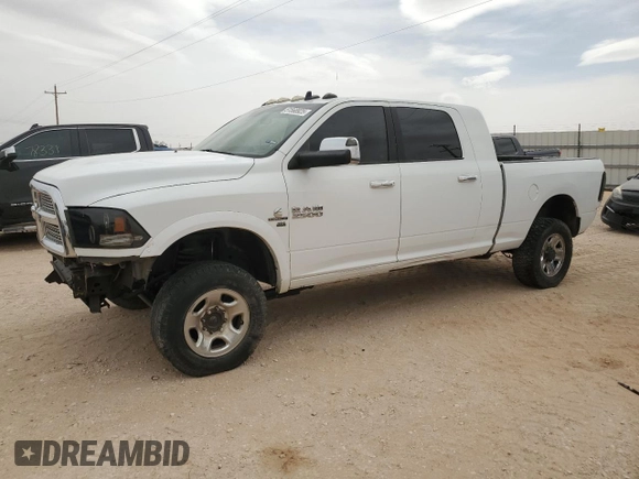 2015 Ram 2500 Laramie with VIN 3C6UR5NL6FG552735, listed as a Copart auction lot 51568925 with 284,745 mi miles and Salvage title. Bid and sale history available at DreamBid. Image 1.