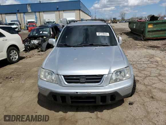 2001 Honda CR-V SE with VIN JHLRD18791C009219, listed as a Copart auction lot 54123655 with 191,068 mi miles and Clean Title. Bid and sale history available at carsss.com. Image 5.