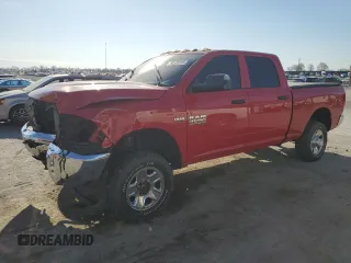 2018 Ram 2500 Tradesman with VIN 3C6UR5CJ4JG381025, listed as a Copart auction lot 50535245 with 57,839 mi miles and Salvage title. Bid and sale history available at DreamBid. Image 1.