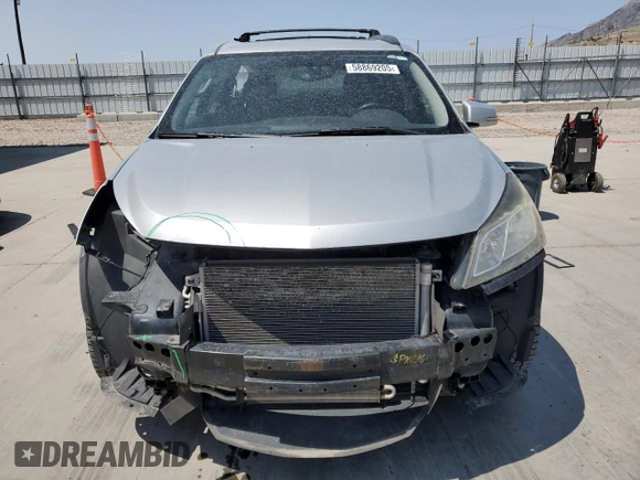 2015 Chevrolet Traverse LT with VIN 1GNKVHKD4FJ270190, listed as a Copart auction lot 58869205 with 155,142 mi miles and Salvage title. Bid and sale history available at DreamBid. Image 5.