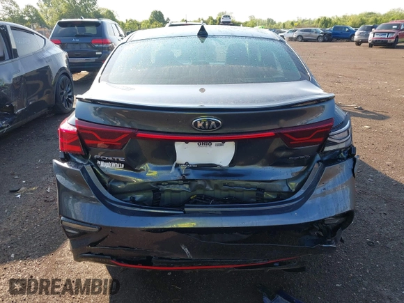 2021 Kia Forte GT-Line with VIN 3KPF34AD5ME282322, listed as a IAAI auction lot 42266008 with 57,572 mi miles and . Bid and sale history available at DreamBid. Image 16.