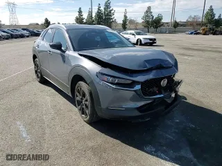 2022 Mazda CX-30 2.5 S Preferred Package with VIN 3MVDMBCL5NM421822, listed as a Copart auction lot 46178075 with 38,504 mi miles and Non Repairable. Bid and sale history available at carsss.com. Image 12.