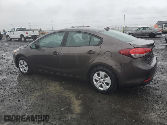 2017 Kia Forte LX with VIN 3KPFL4A74HE140303, listed as a Copart auction lot 52181815 with 44,695 mi miles and Salvage Title. Bid and sale history available at carsss.com. Image 2.