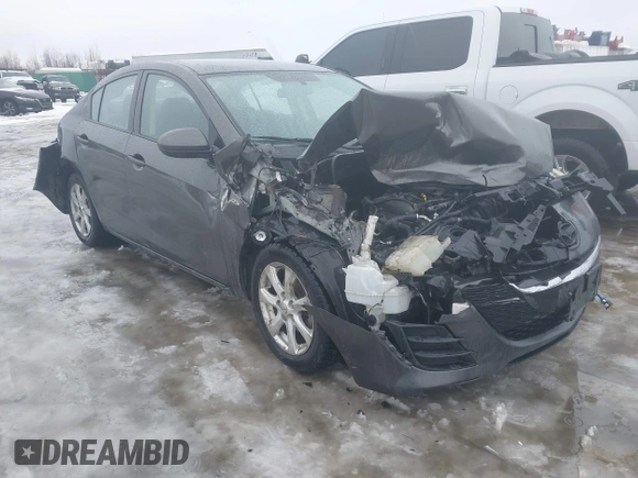 2010 Mazda Mazda3 i Touring with VIN JM1BL1SF7A1151808, listed as a IAAI auction lot 41947317 with 1 mi miles. Bid and sale history available at carsss.com. Image 1.