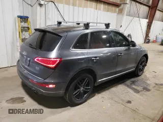 2015 Audi Q5 Premium Plus with VIN WA1LFAFP2FA074636, listed as a Copart auction lot 60327565 with 132,084 mi miles and Salvage title. Bid and sale history available at DreamBid. Image 3.