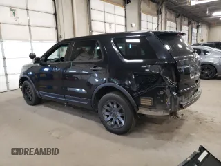 2015 Ford Utility Police Interceptor with VIN 1FM5K8ARXFGC67878, listed as a Copart auction lot 72578004 with 0 mi miles and Salvage Title. Bid and sale history available at carsss.com. Image 2.