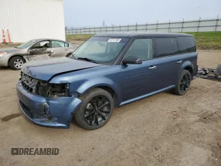 2019 Ford Flex SEL z VIN 2FMHK6C88KBA19524, wystawiony jako Copart lot #52747995 z przebiegiem 71 919 mil mil oraz Czysty tytuł • Clean title. Historia ofert i sprzedaży dostępna na DreamBid. Obrazek 1.
