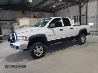 2003 Dodge 2500 ST z VIN 3D7KU28D23G702052, wystawiony jako Copart lot #58218545 z przebiegiem 167 000 mil mil oraz Szkoda całkowita • Salvage title. Historia ofert i sprzedaży dostępna na DreamBid. Obrazek 1.