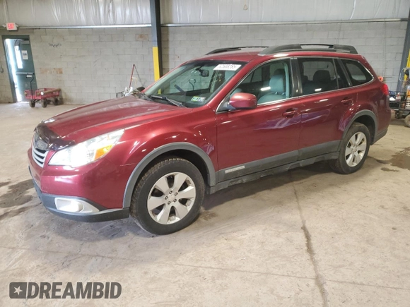 2011 Subaru Outback 2.5i Prem AWP with VIN 4S4BRBCCXB3324019, listed as a Copart auction lot 52588285 with 192,029 mi miles and Salvage Title. Bid and sale history available at carsss.com. Image 1.