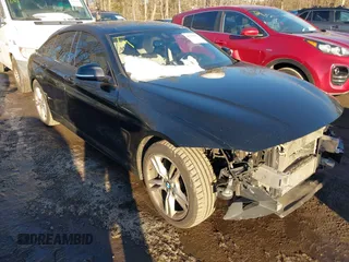 2015 BMW 4 Series 435i xDrive z VIN WBA4B3C51FGV48381, wystawiony jako IAAI lot #41259797 z przebiegiem 235 528 mil mil oraz . Historia ofert i sprzedaży dostępna na DreamBid. Obrazek 1.