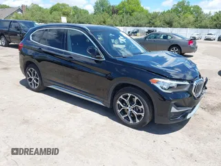 2022 BMW X1 xDrive28i with VIN WBXJG9C00N5U64709, listed as a IAAI auction lot 42319210 with 37,062 mi miles and . Bid and sale history available at DreamBid. Image 1.