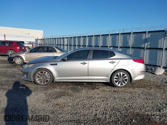 2015 Kia Optima SX z VIN 5XXGR4A72FG419739, wystawiony jako IAAI lot #41972453 z przebiegiem 204 336 mil mil oraz . Historia ofert i sprzedaży dostępna na DreamBid. Obrazek 14.