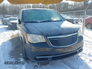 2012 Chrysler Town & Country Touring-L with VIN 2C4RC1CG9CR376817, listed as a IAAI auction lot 41628582 with 196,994 mi miles. Bid and sale history available at carsss.com. Image 1.