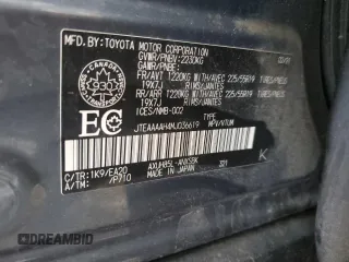 2021 Toyota Venza LE z VIN JTEAAAAH4MJ036619, wystawiony jako Copart lot #57668765 z przebiegiem 70 457 mil mil oraz Czysty tytuł • Clean title. Historia ofert i sprzedaży dostępna na DreamBid. Obrazek 14.