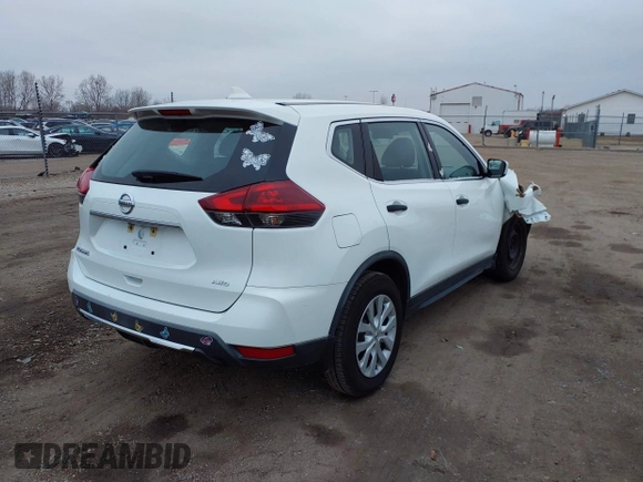 2018 Nissan Rogue SV with VIN KNMAT2MV8JP606457, listed as a IAAI auction lot 41163662 with 81,479 mi miles. Bid and sale history available at carsss.com. Image 4.