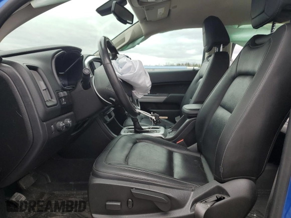 2020 Chevrolet Colorado 4WD ZR2 with VIN 1GCGTEEN5L1176189, listed as a Copart auction lot 47744665 with 46,737 mi miles and Salvage title. Bid and sale history available at DreamBid. Image 7.
