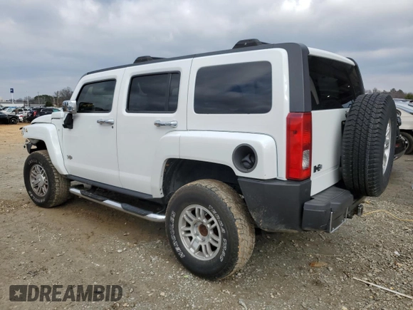 2008 Hummer H3 SUV Luxury with VIN 5GTEN13E888140825, listed as a Copart auction lot 44379165 with 125,394 mi miles and Salvage Title. Bid and sale history available at carsss.com. Image 2.