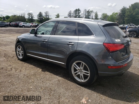 2017 Audi Q5 Premium с VIN WA1C2AFP2HA077986, выставлен на аукционе Copart как лот 55912545 с пробегом 128 263 миль миль и Списание • Salvage title. История ставок и продаж доступна на DreamBid. Изображение 2.